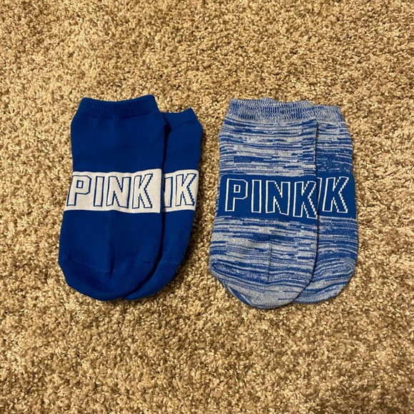 PINK Victoria's Secret Accessories - Pink Victoria’s Secret logo sock set